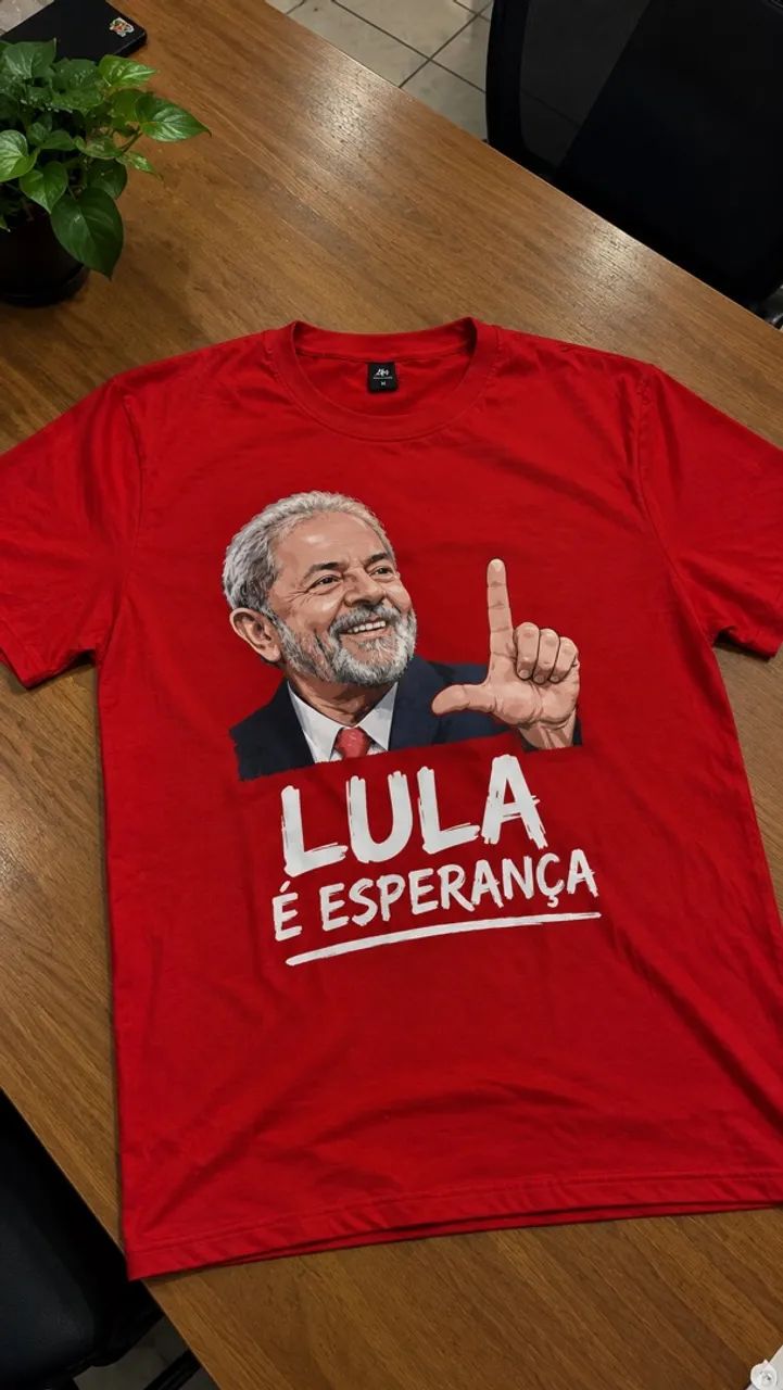 Camisa Presidente Lula