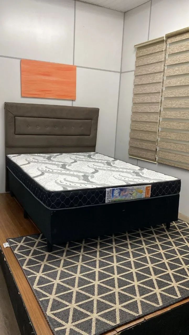 Cama box casal Status AG D65 - Novo - Foto 2