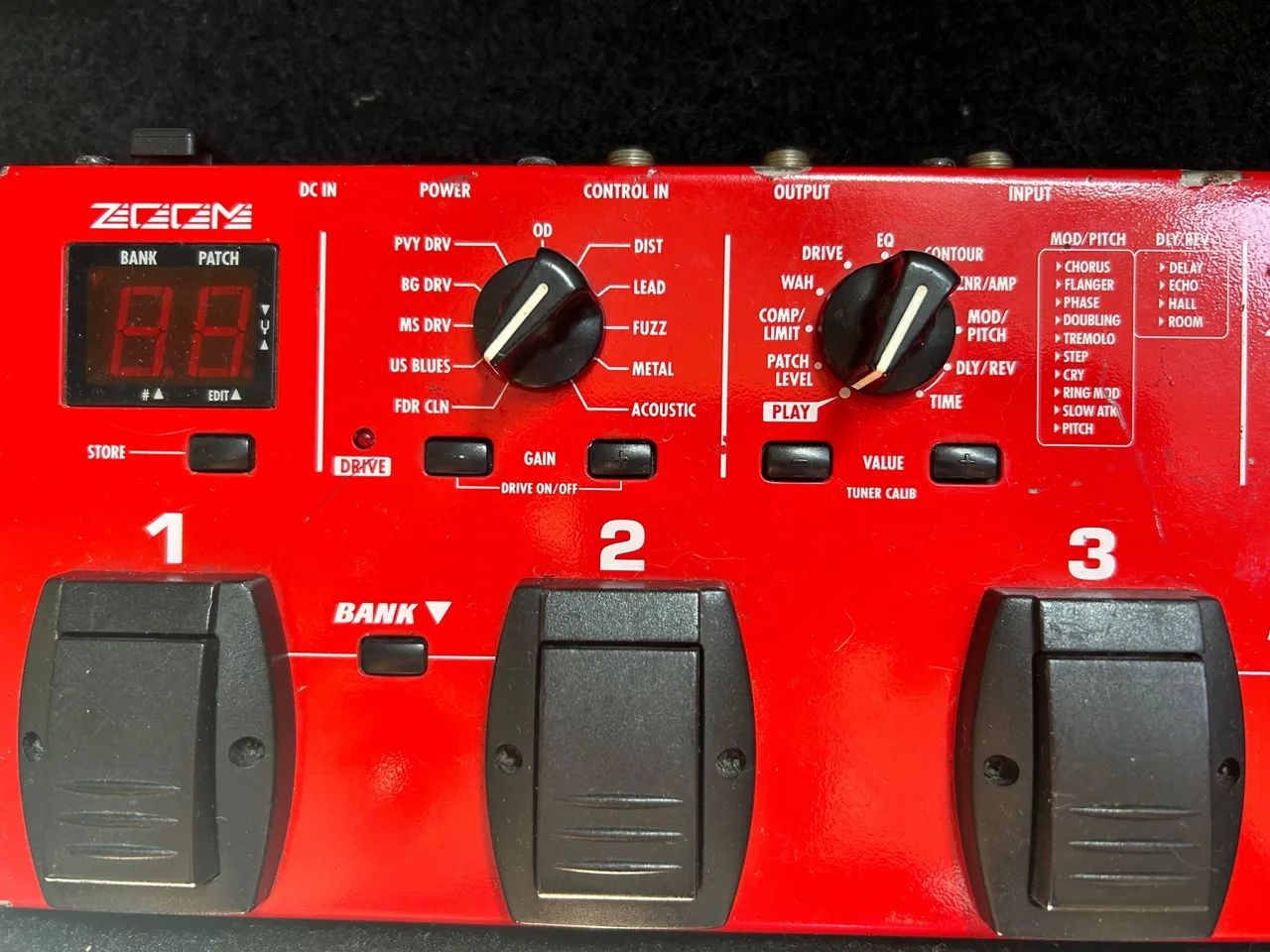 Pedaleira Zoom GFX-1
