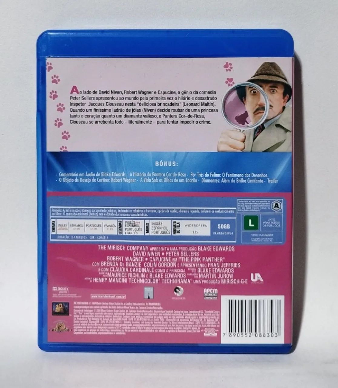 A Pantera Cor De Rosa - Blu-ray Original (Peter Sellers)  - Foto 2