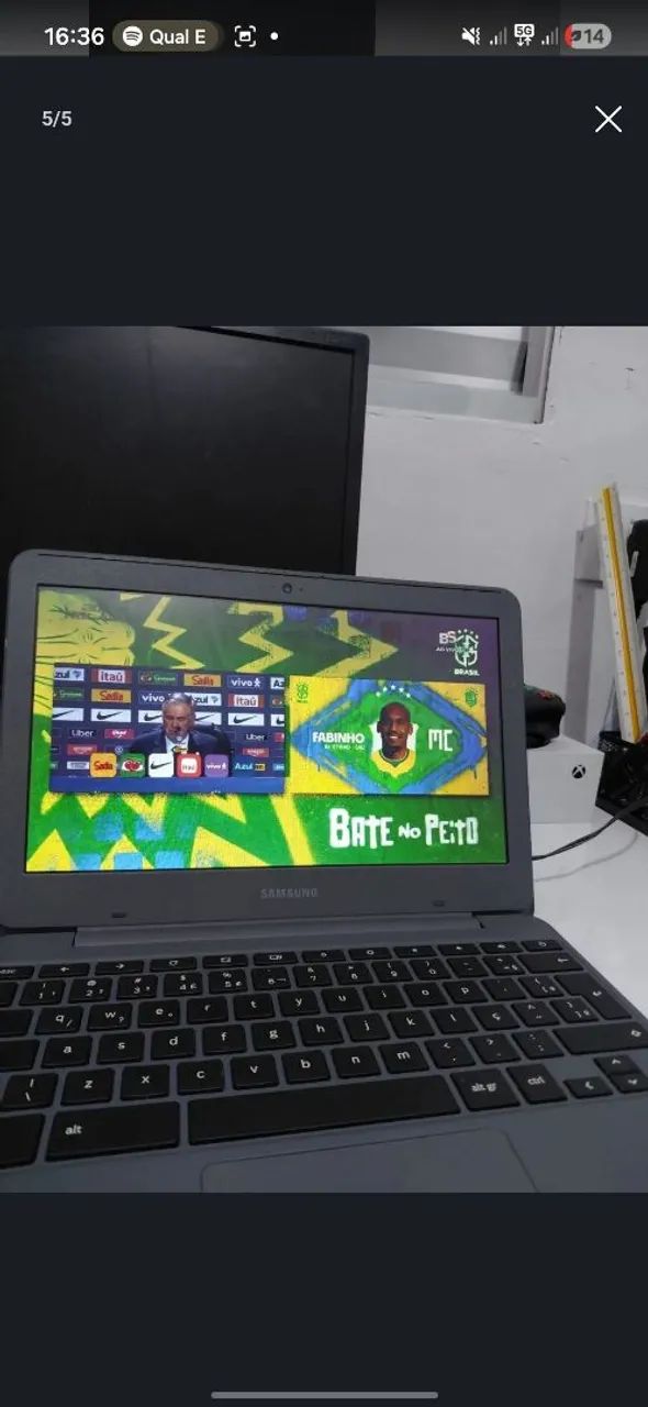 Notebook Chromebook Samsung 3 Intel SSD - Foto 2