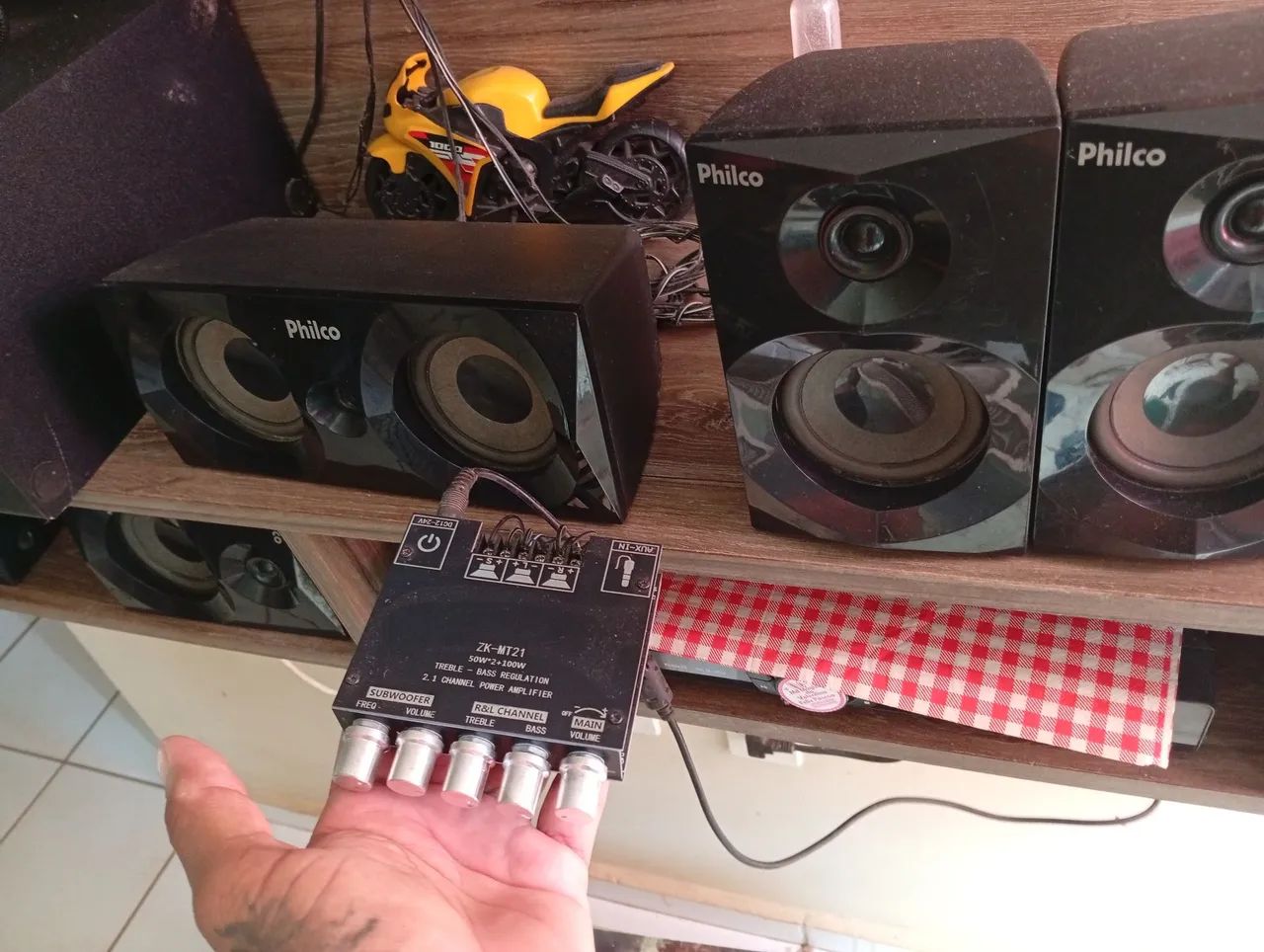 Home theate com Mine amplificador  - Foto 3