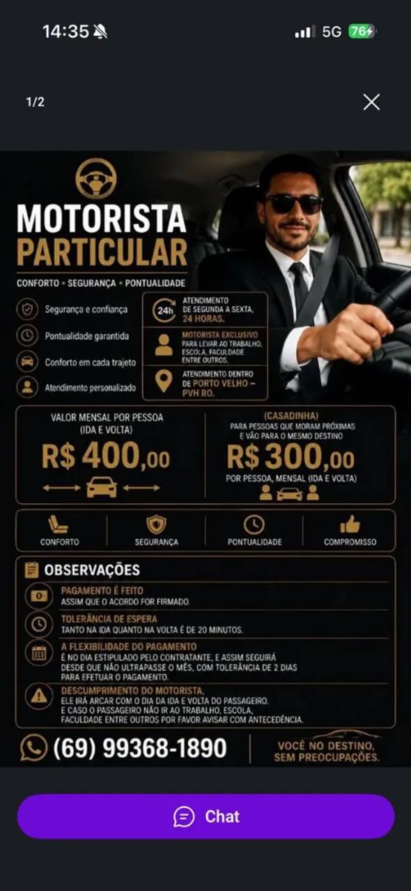 Motorista Particular