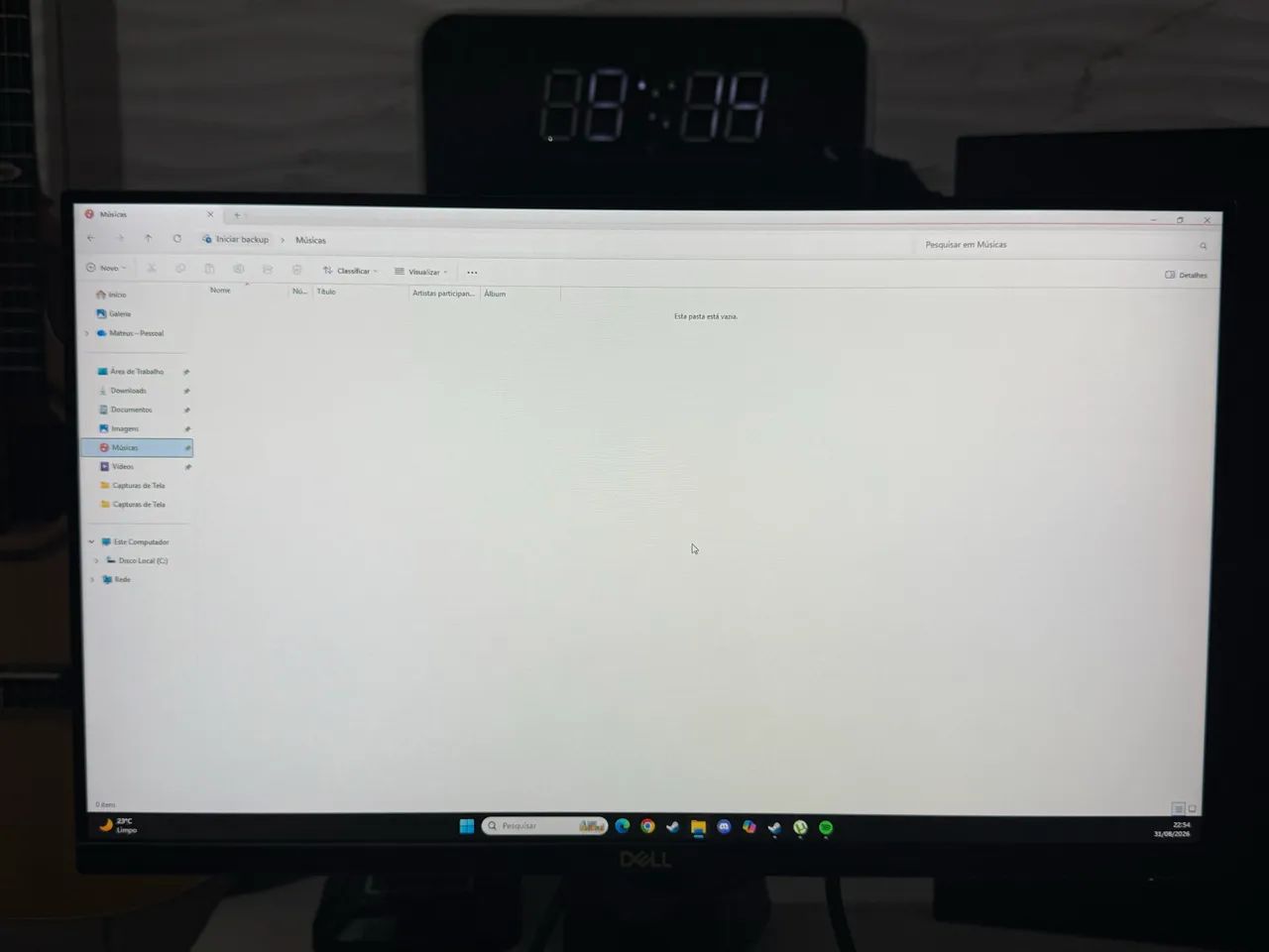 MONITOR DELL 22 POLEGADAS (Linha pixel parte superior) - Foto 2