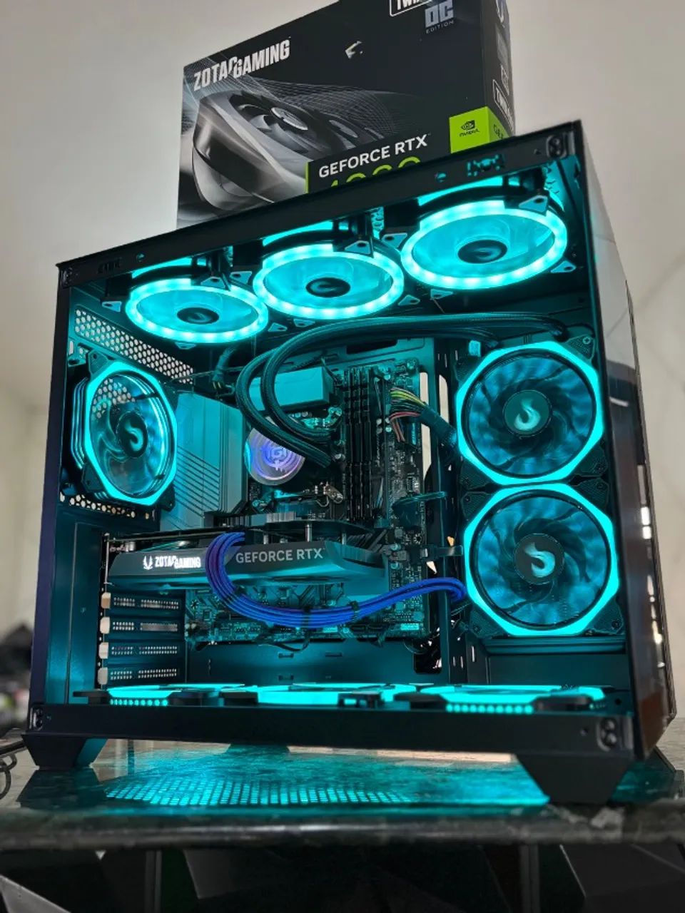 Pc gamer RTX Ryzen 7 alto nivel rodando todos os jogos da atualidade 