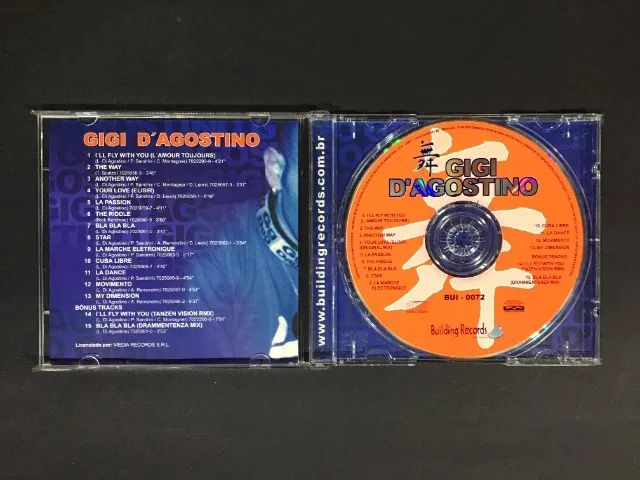 CD Gigi D'agostino - Gigi D'agostino (2000) Original - Building Records - Foto 3