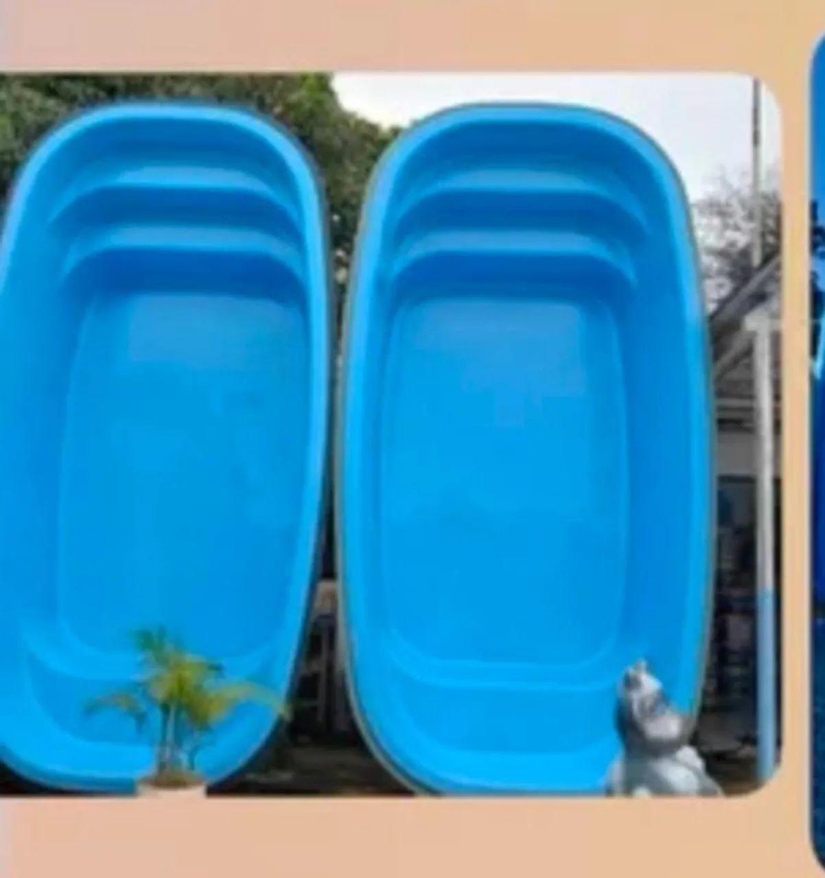 Piscina de fibra 