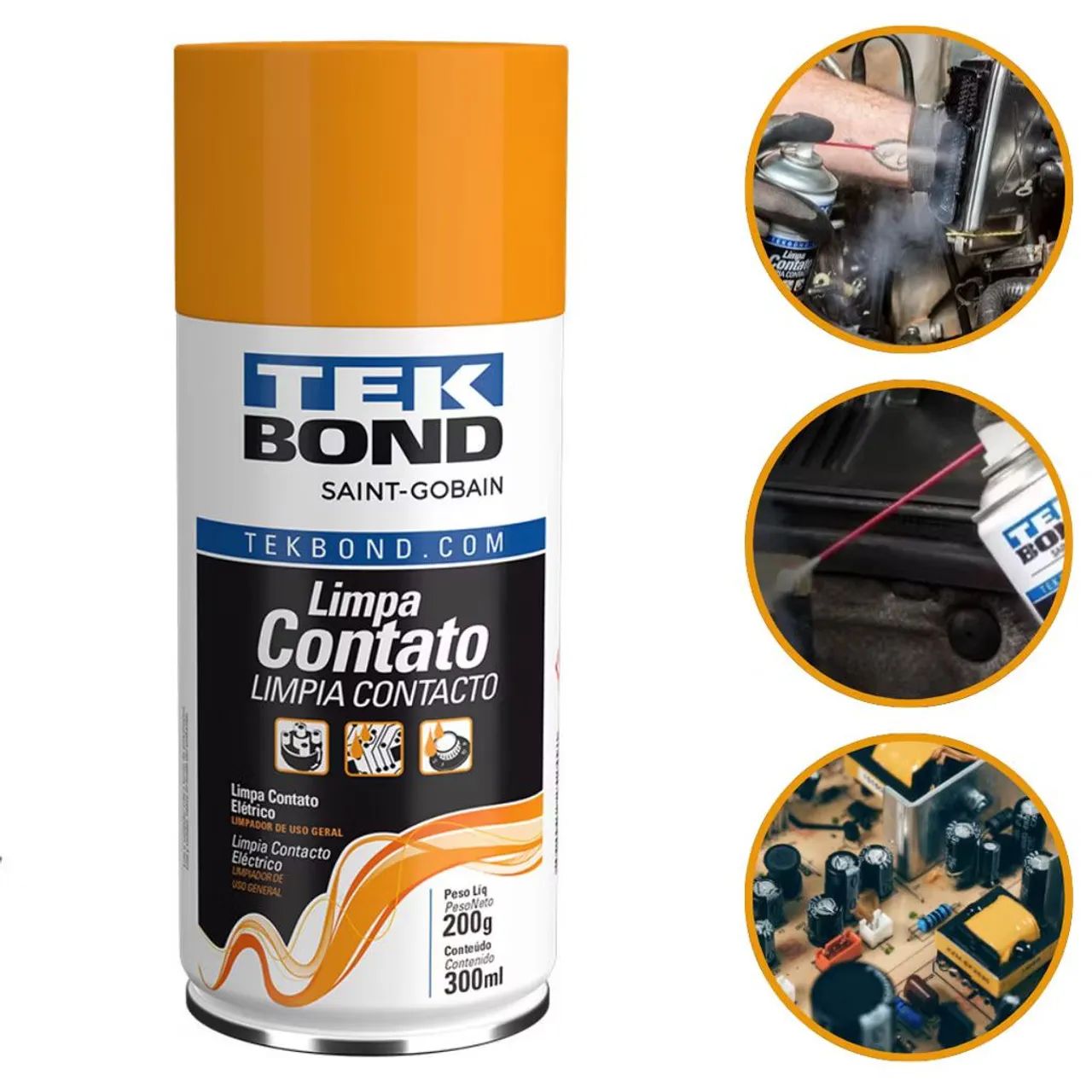 TEK BOND LIMPADOR DE CONTATO 