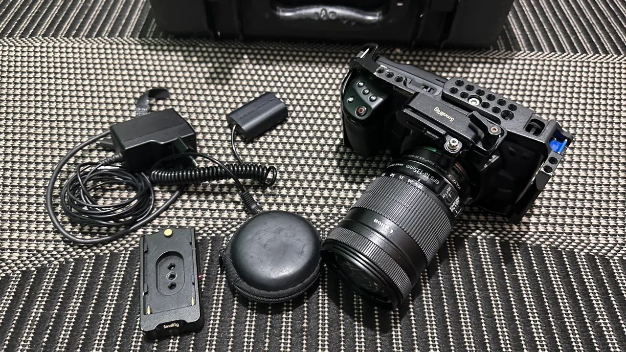blackmagic cinema 4k e acessórios  - Foto 4