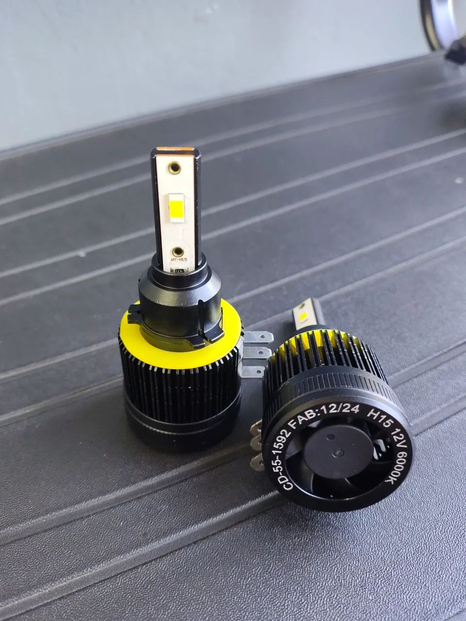 Par lâmpada H15 Super LED 6000k code - Foto 2