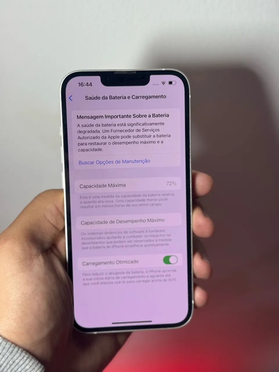 iPhone 13 | 128Gb | Branco | 72% - Foto 3