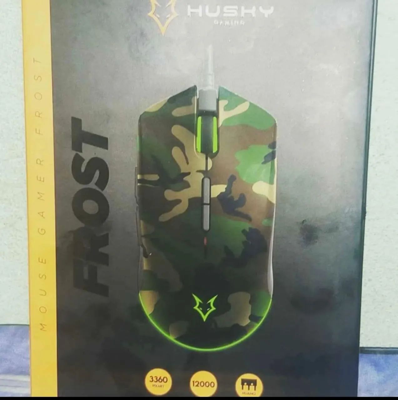 Mouse Gamer Husky tactical frost
