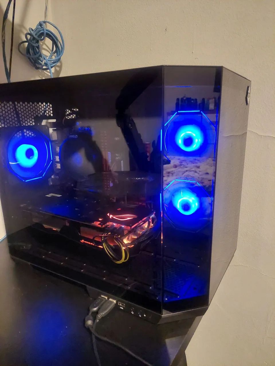 PC GAMER RYZEN 5600 GT GTX 1080 ASUS ROG STRIX - Foto 2