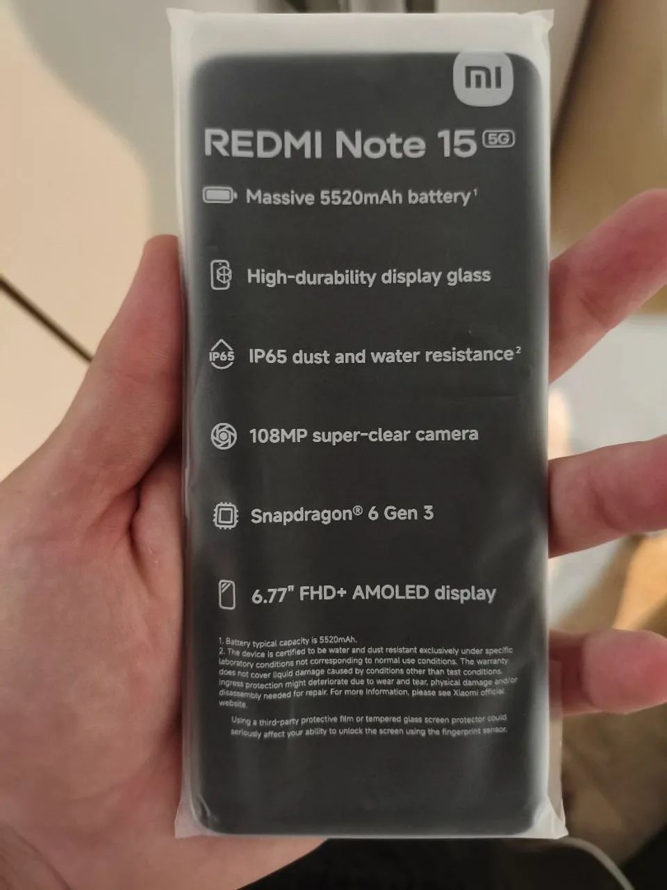 Xiaomi Redimi note 15 - Foto 5