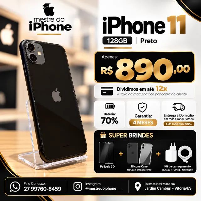 iPhone 11 128GB - Muito Barato - Foto 2