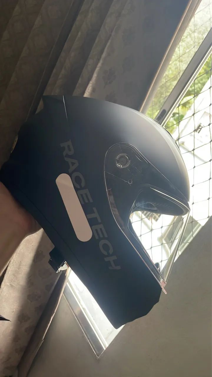 Capacete RACE TECH HIT 58 BLACK - Foto 2