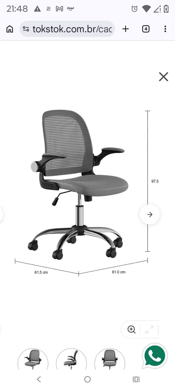 Cadeira escritório concept