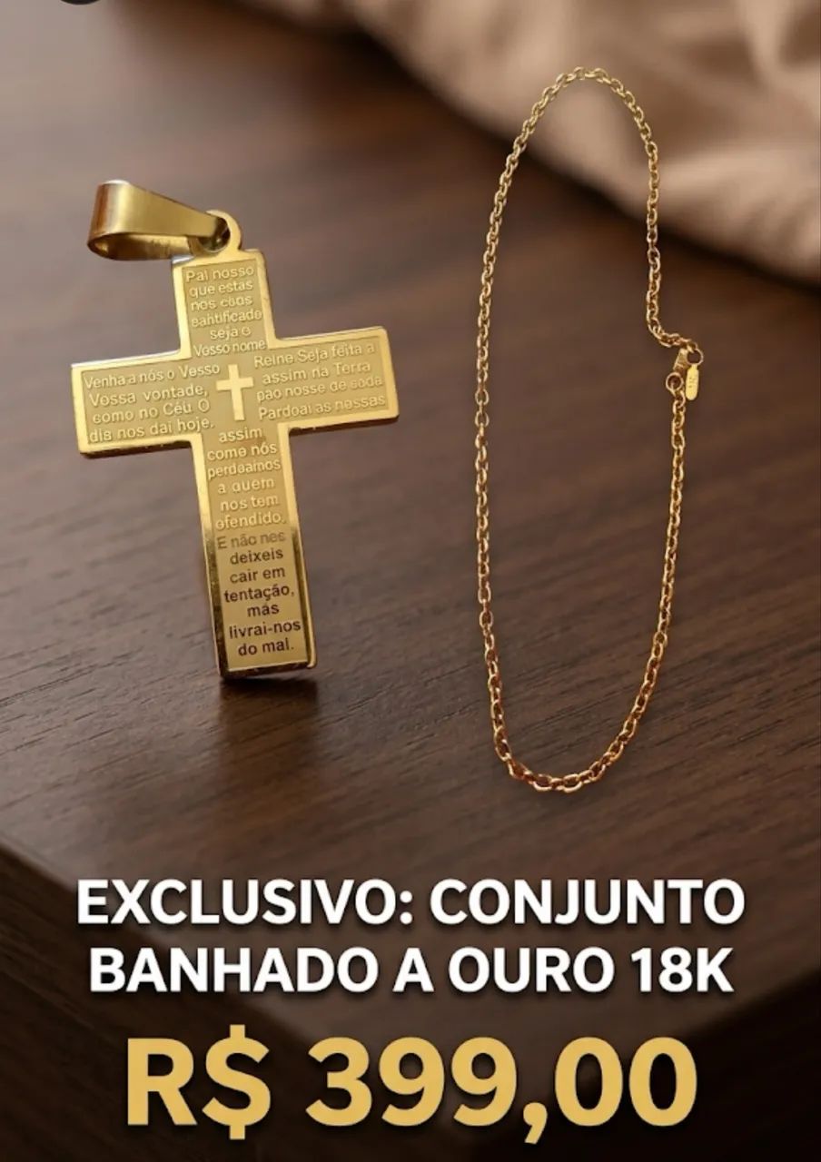 PROMOÇÃO Corrente + Pingente