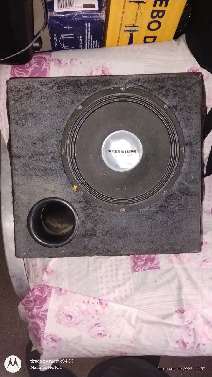 Caixa selada com falante de 12" SELENIUM - Foto 2