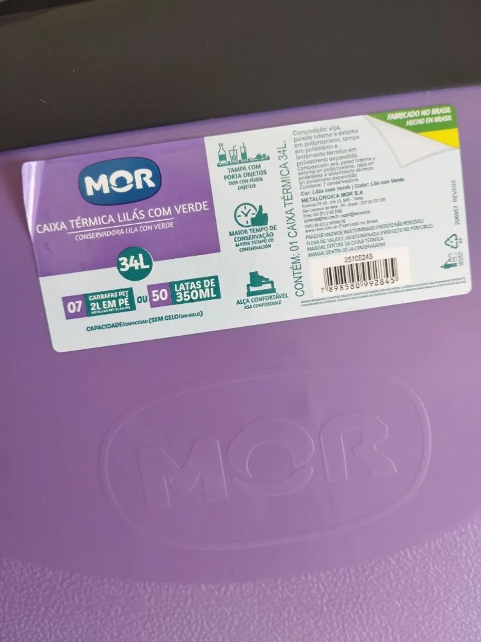 Caixa Termica 34 L MOR - Foto 5
