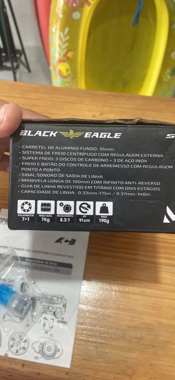 caretilha black Eagle marine sport - Foto 5