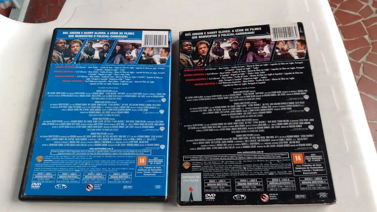 Box DVD original máquina mortífera 1/2/3/4. - Foto 6