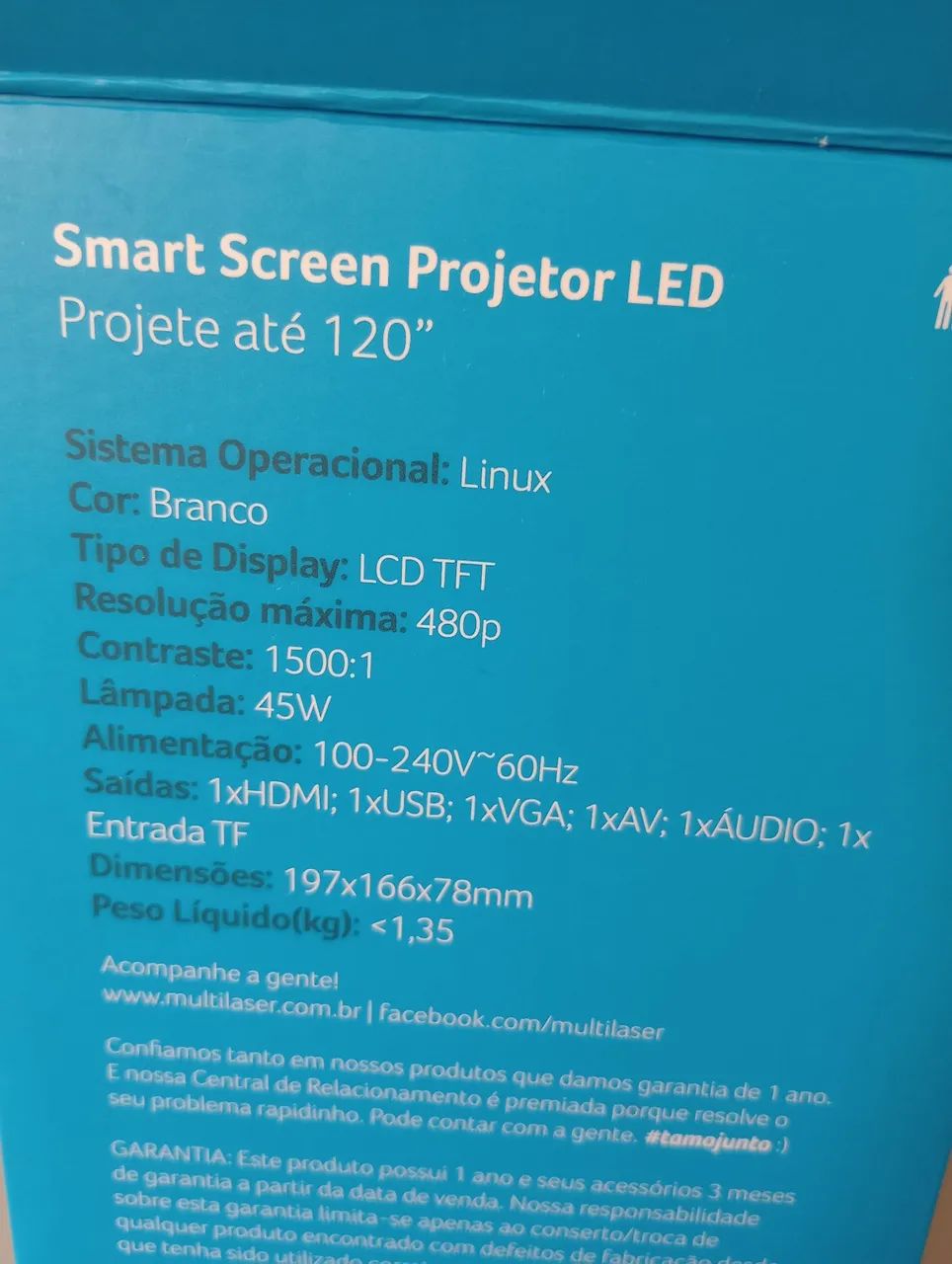 Projetor portátil 