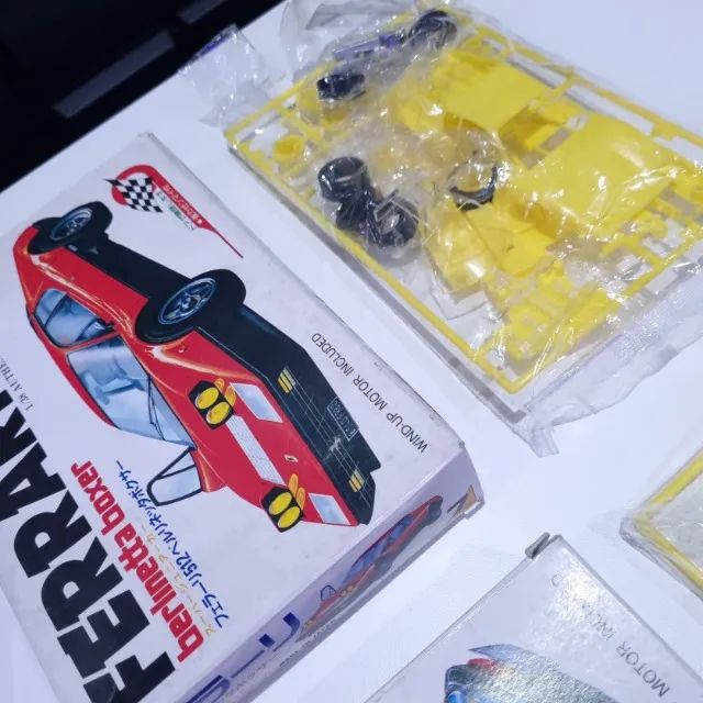 2 RAROS KITS LACRADOS PARA MONTAR FERRARI 512 BERLINETTA BOXER +