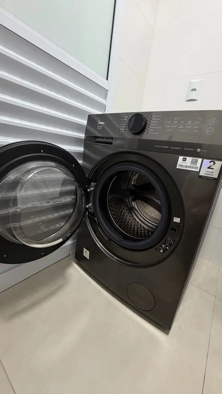 Midea Lava e Seca 11kg titanium slim  - Foto 4