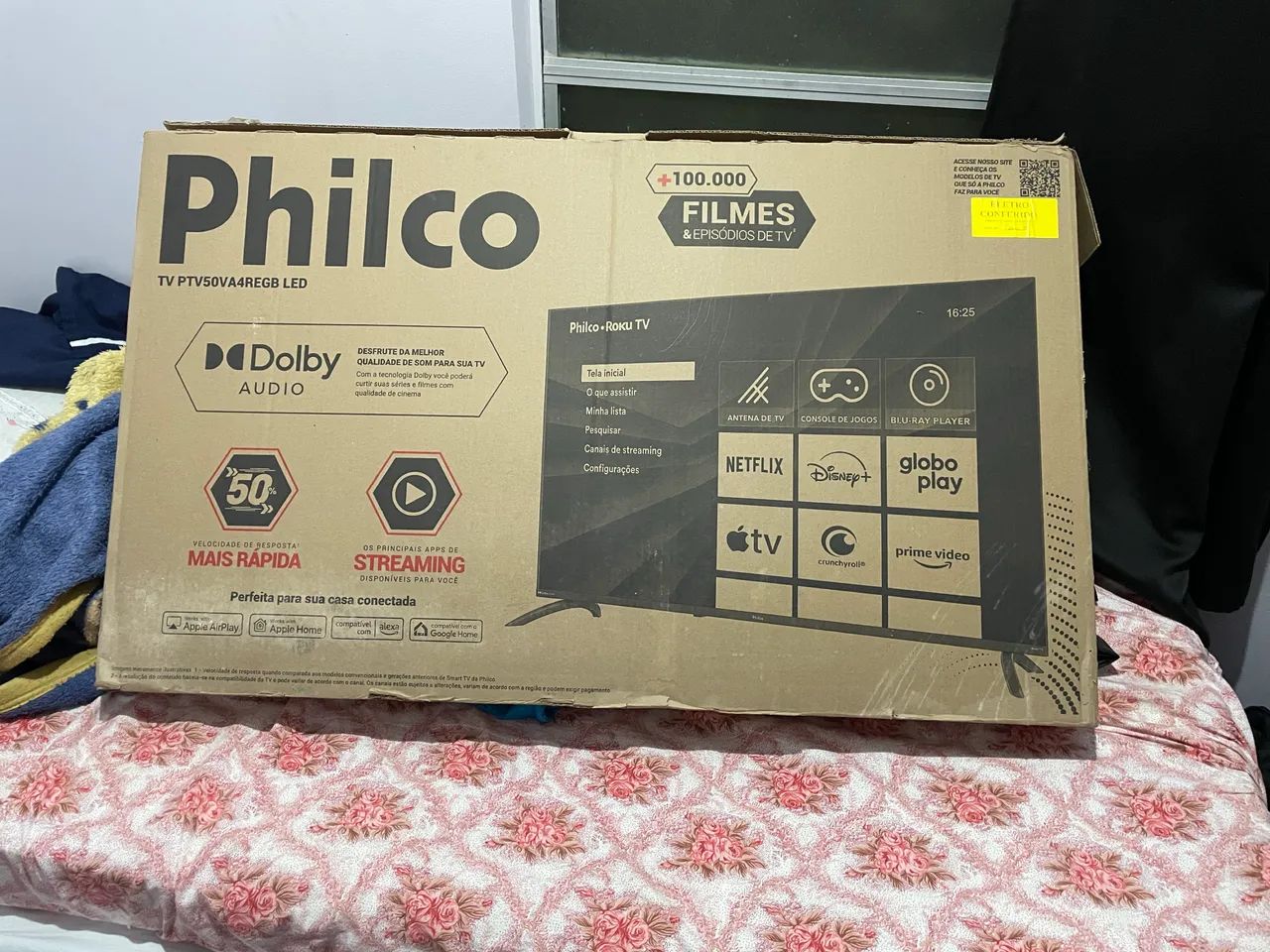 Tv smart 4k 50 polegadas 