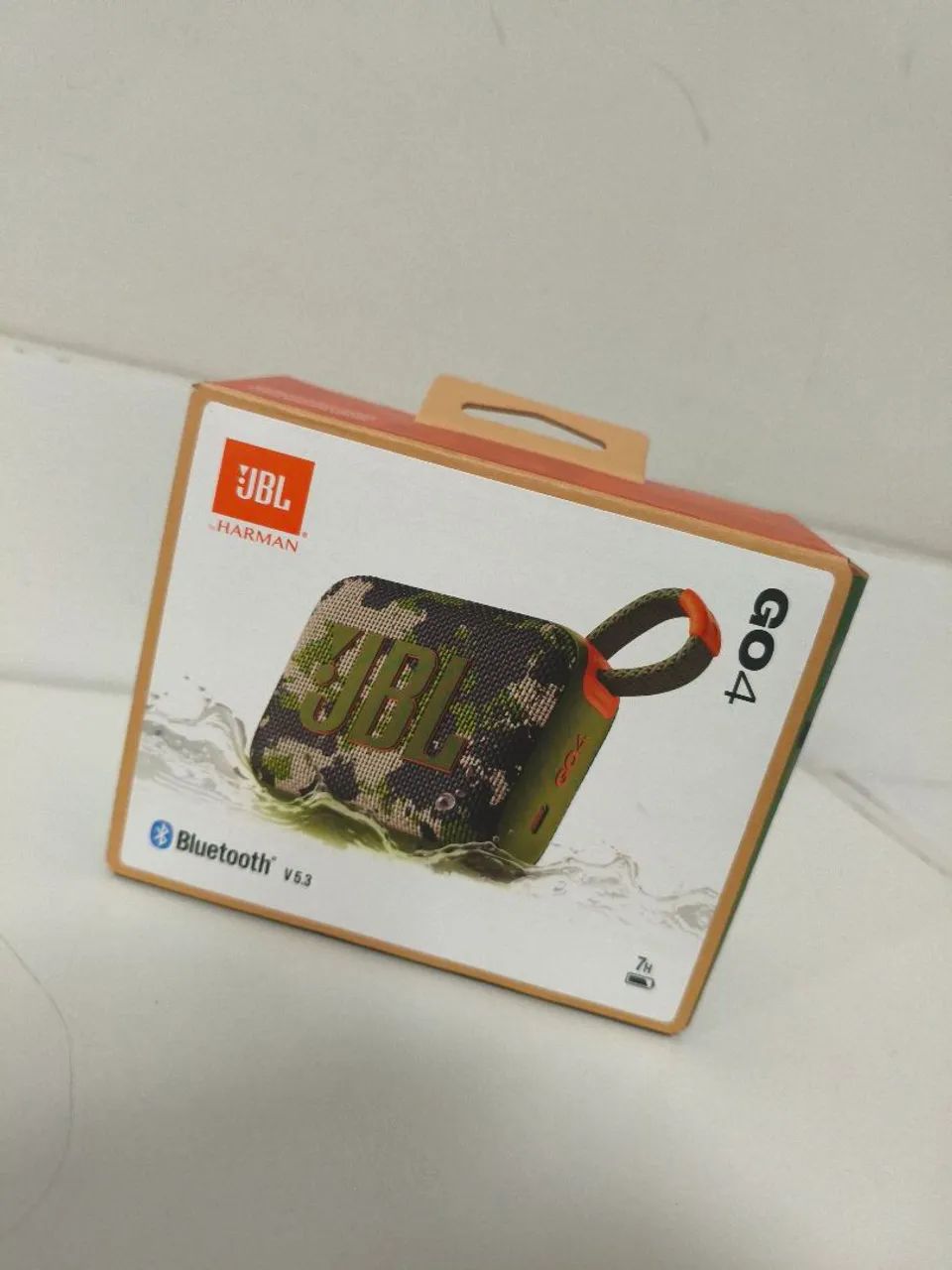 CAIXA DE SOM JBL GO4 CAMUFLADA  - Foto 2