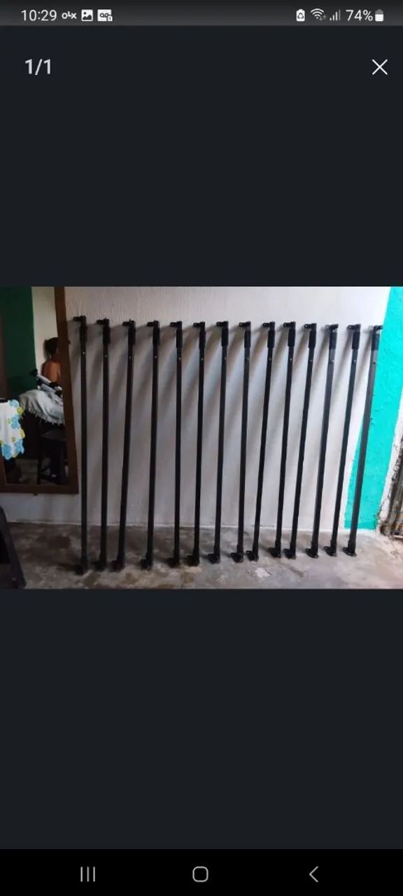 Tendas sanfonada e reforçada  - Foto 5