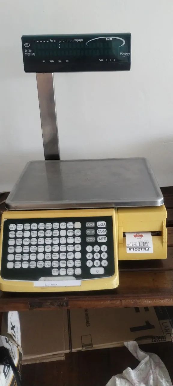 Vendo Balança Filizola Platina 30kg