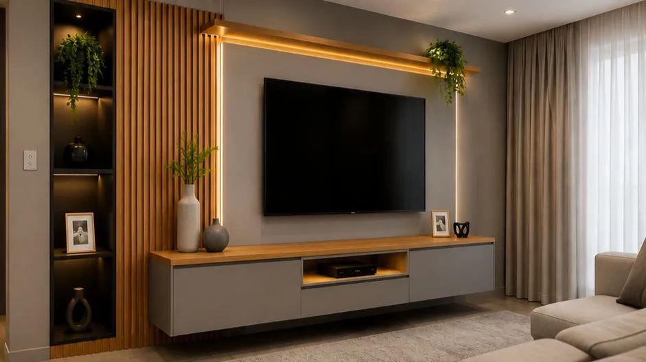 PAINEL DE TV PLANEJADO  - Foto 2
