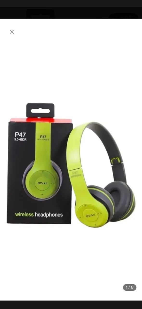 Fone de Ouvido P 47 