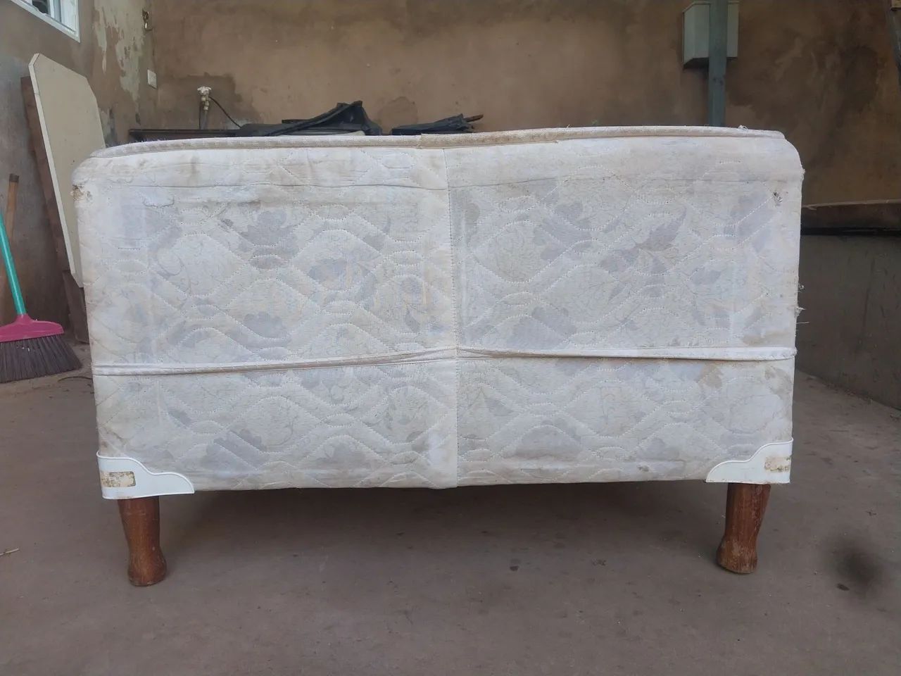 Base de cama box solteiro com avaria - Foto 5