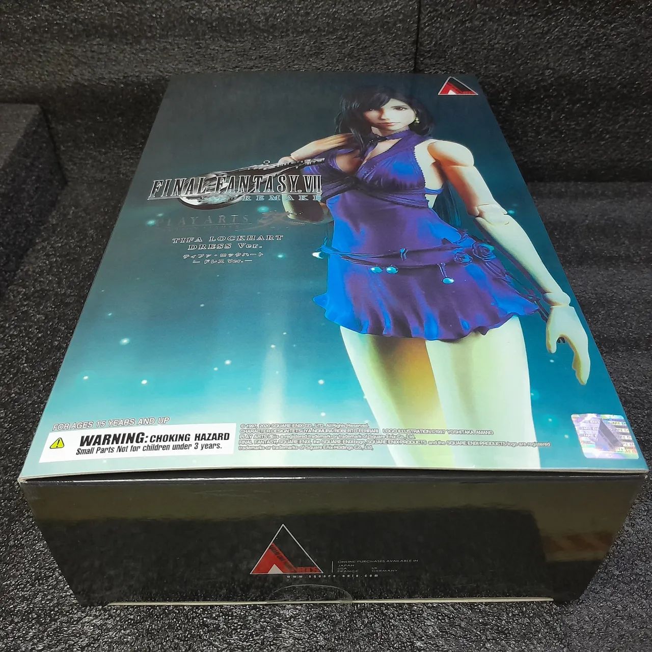 Play Arts Kai Tifa Lockhart Blue Dress Version Original Lacrada - Foto 3