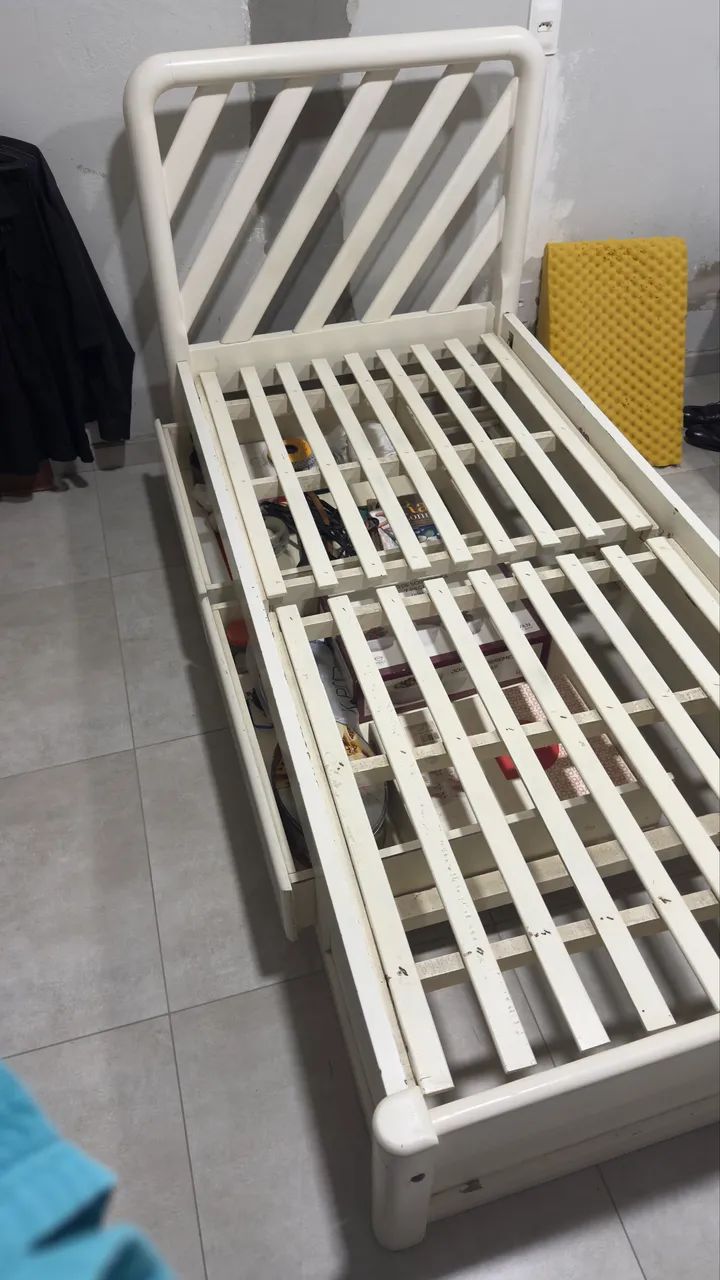 Cama de madeira maciça - Foto 4