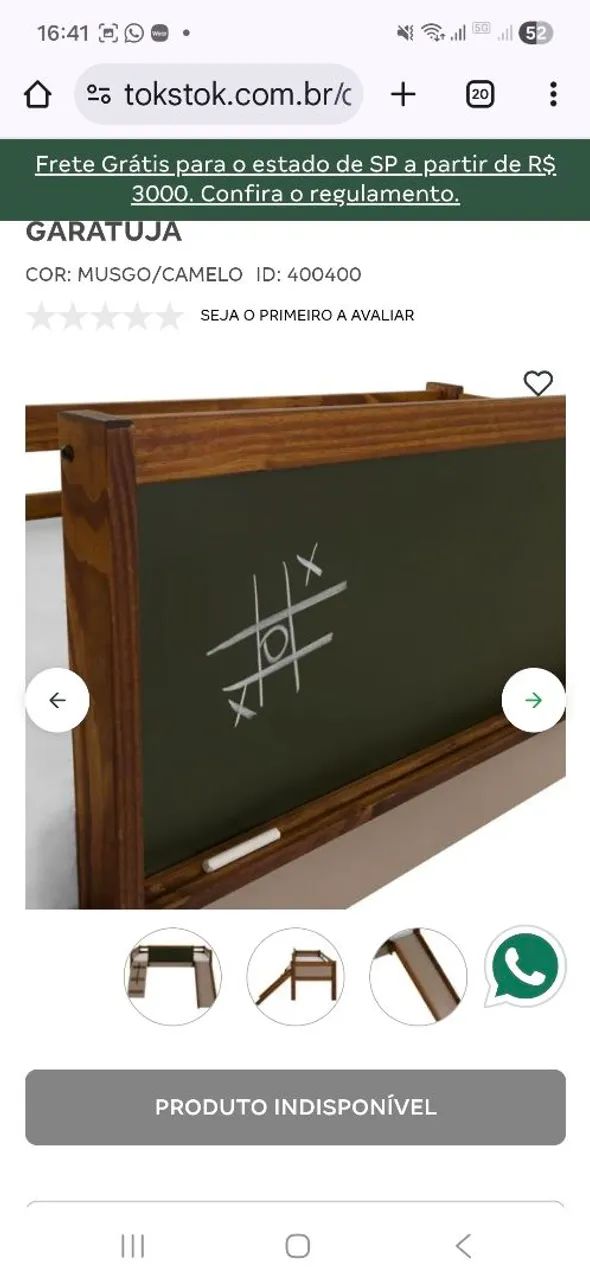 Cama Infantil Tok&Stok  - Foto 6