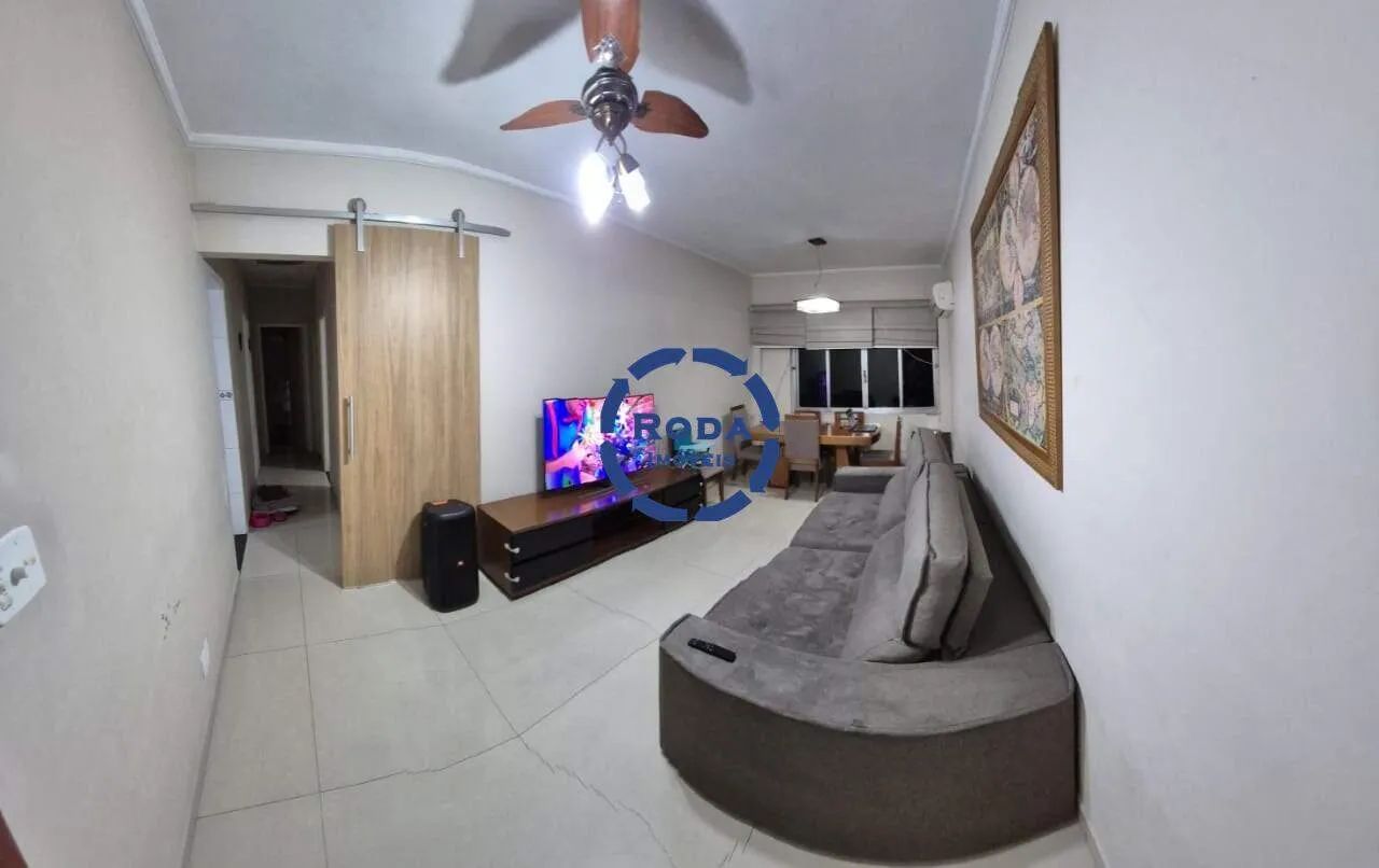 Apartamento com 2 dormitórios à venda em Santos/SP  Totalmente reformado e com móveis plan