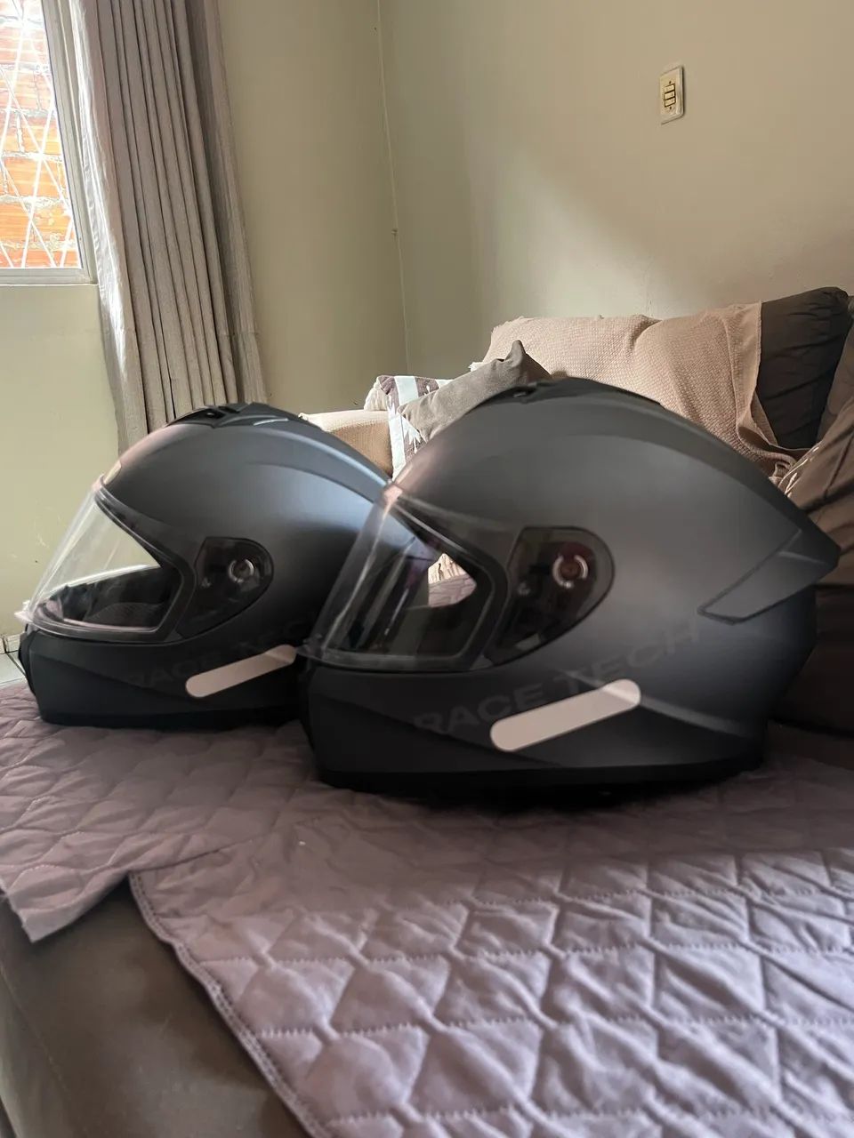 2 capacete hace tech promoção  - Foto 3