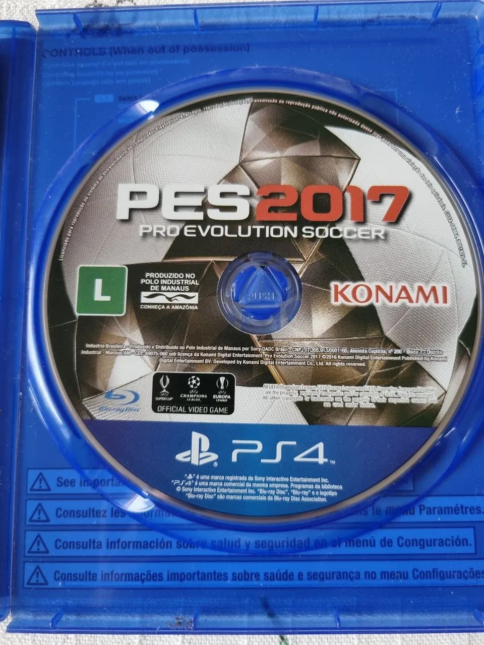 Jogo PES 2017 PS4 - Foto 3