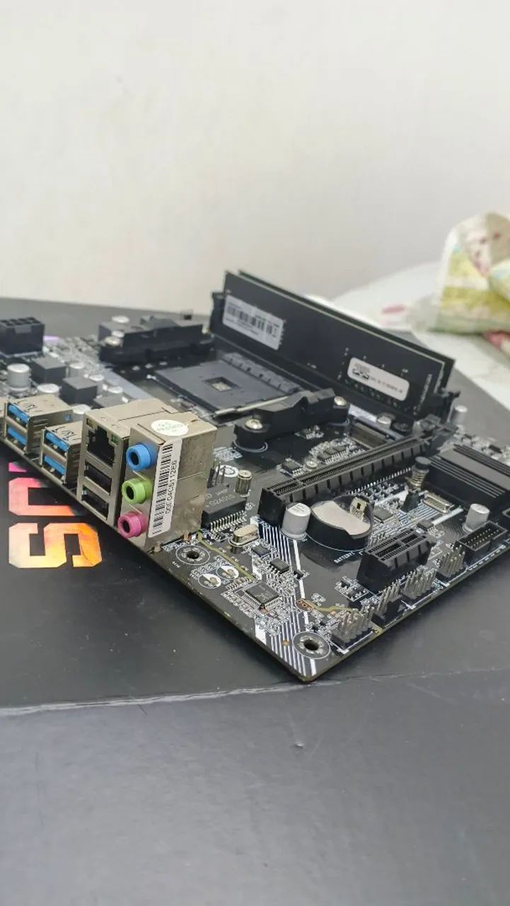  placa mãe A520M suporta dual channel