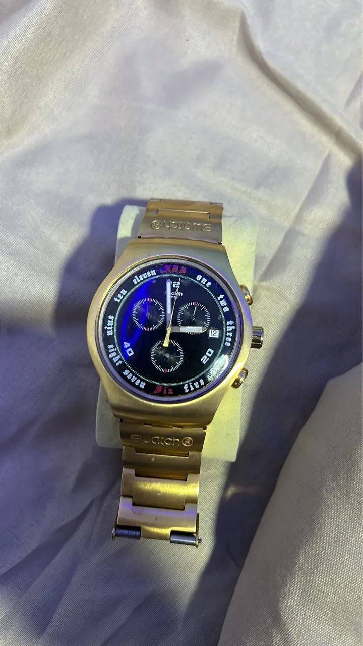 Swatch série ouro 