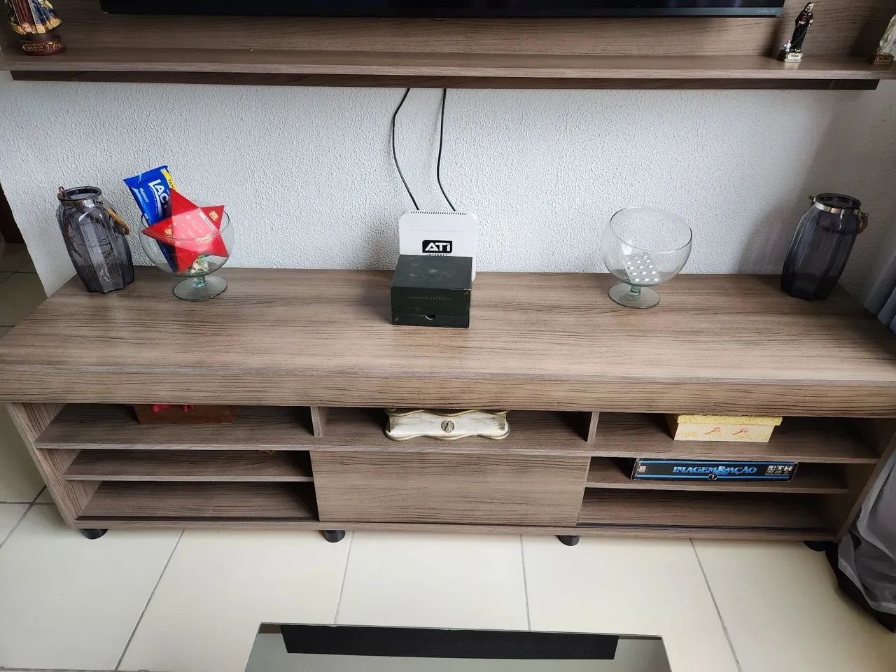 Kit: Painel + Rack + Mesa de centro 64985891239171123