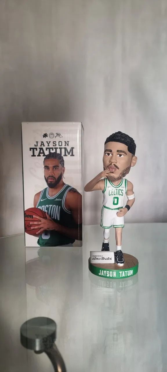 Boneco Jayson Tatum NBA Celtics Bubblehead