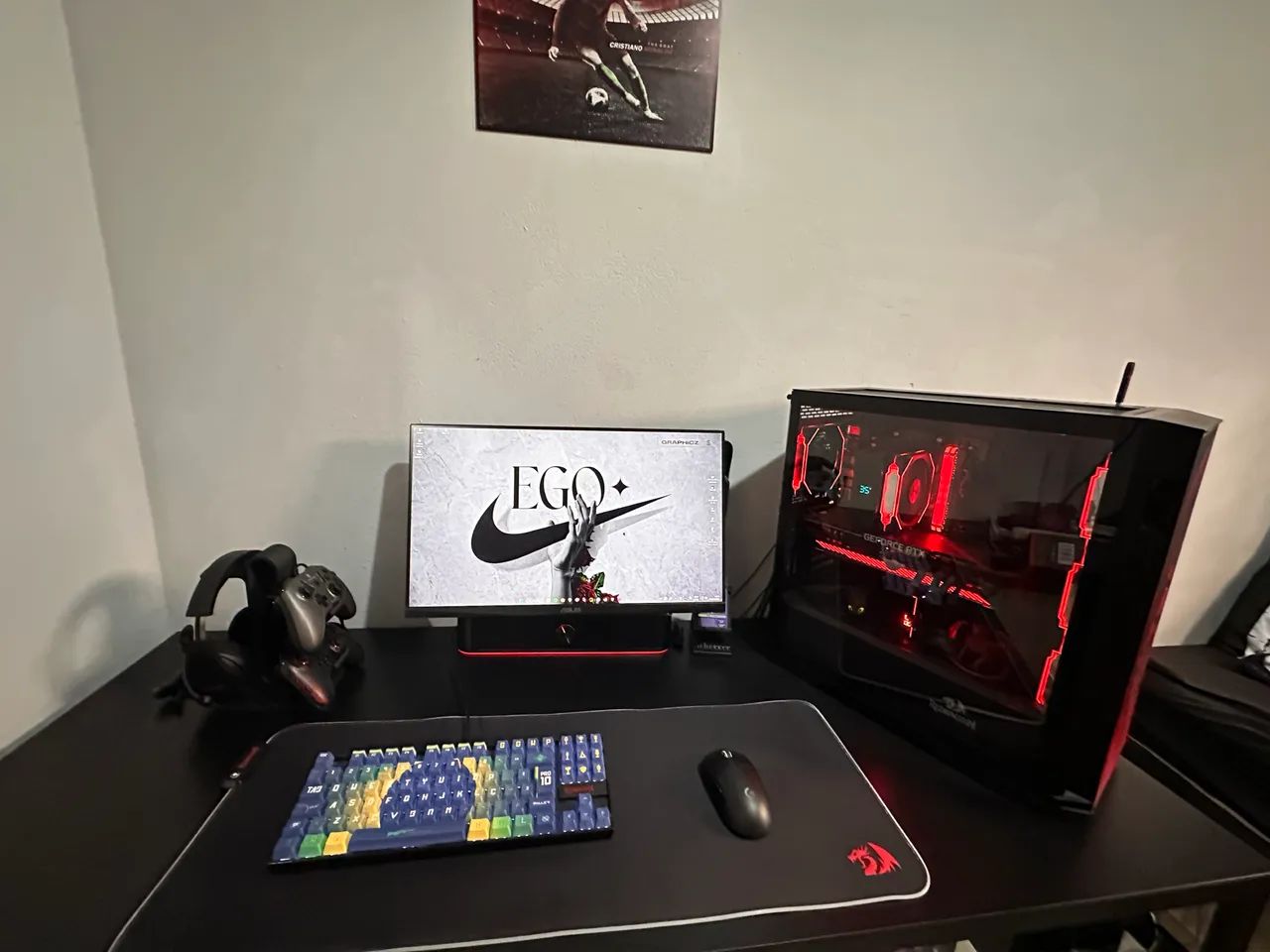 Setup Gamer Completo | i5-12500 + RTX 3080 Rog Strix | Impecável! - Foto 3