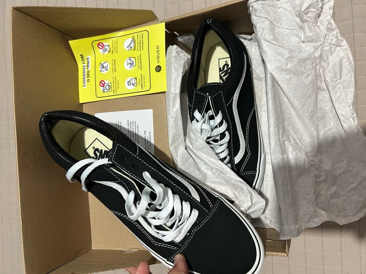 Tenis Vans Old Skool Preto
