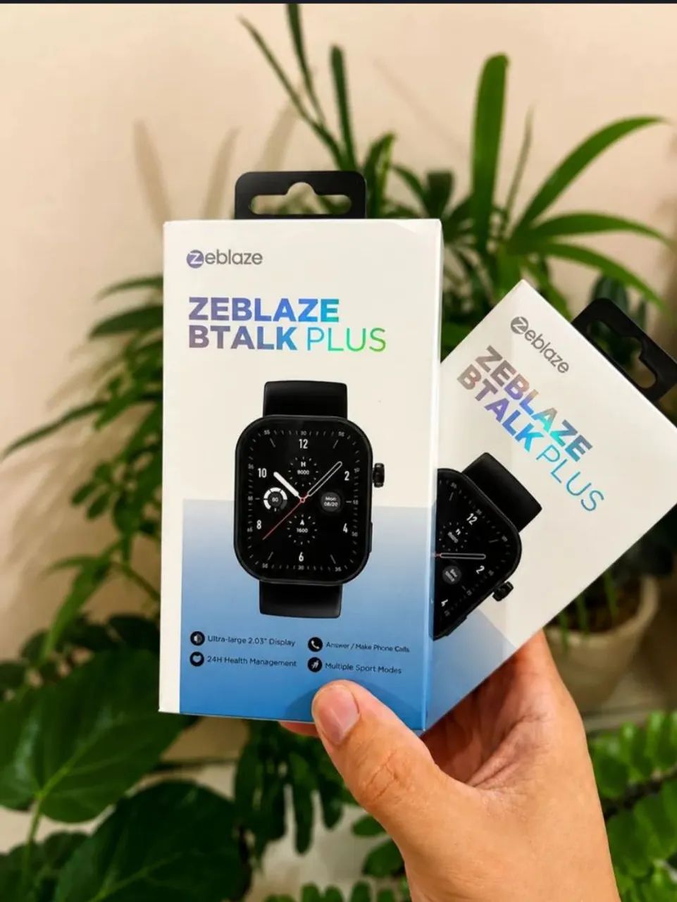 Relógio smartwatch btalk plus - Zeblaze 
