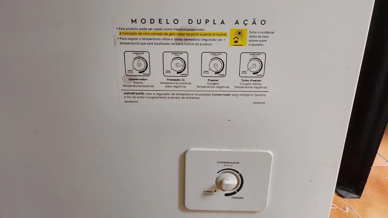 Vendo freezer de 400 l 